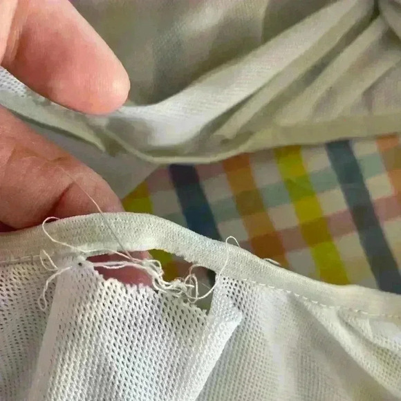 Brooks Brothers Country Club Men’s Size L Pastel Plaid Swim Bathing Trunks Suit - Picture 5 of 8